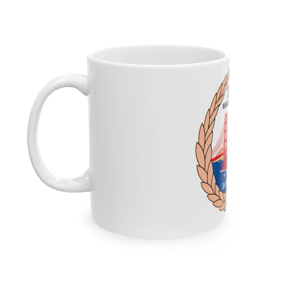 USCG MSO San Francisco Bay (U.S. Coast Guard) White Coffee Mug-Go Mug Yourself