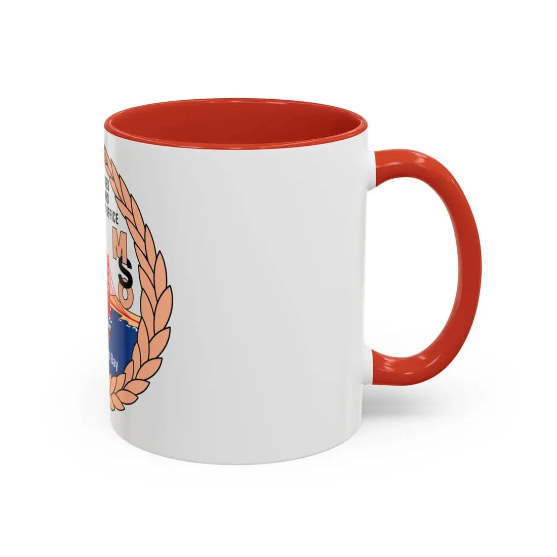 USCG MSO San Francisco Bay (U.S. Coast Guard) Accent Coffee Mug - Go Mug Yourself