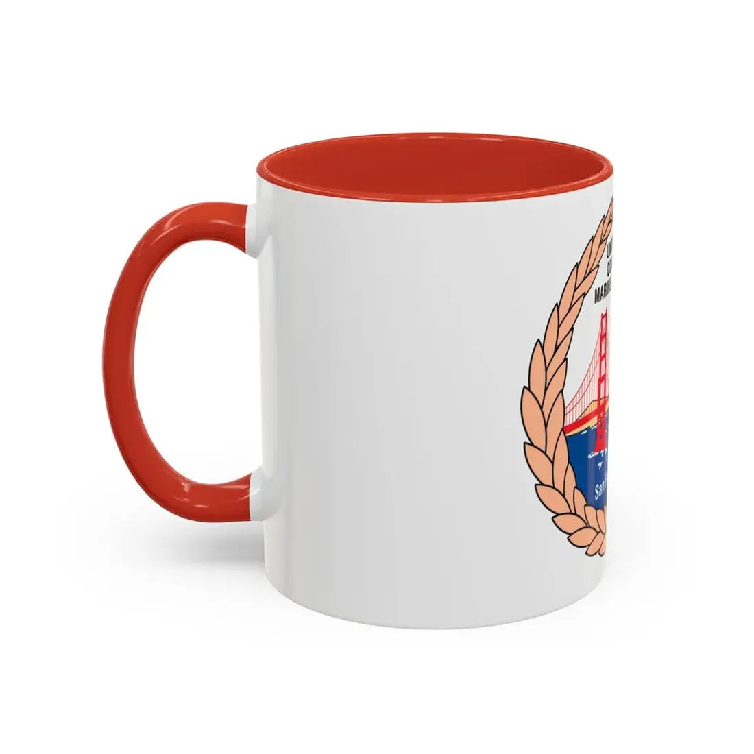 USCG MSO San Francisco Bay (U.S. Coast Guard) Accent Coffee Mug - Go Mug Yourself