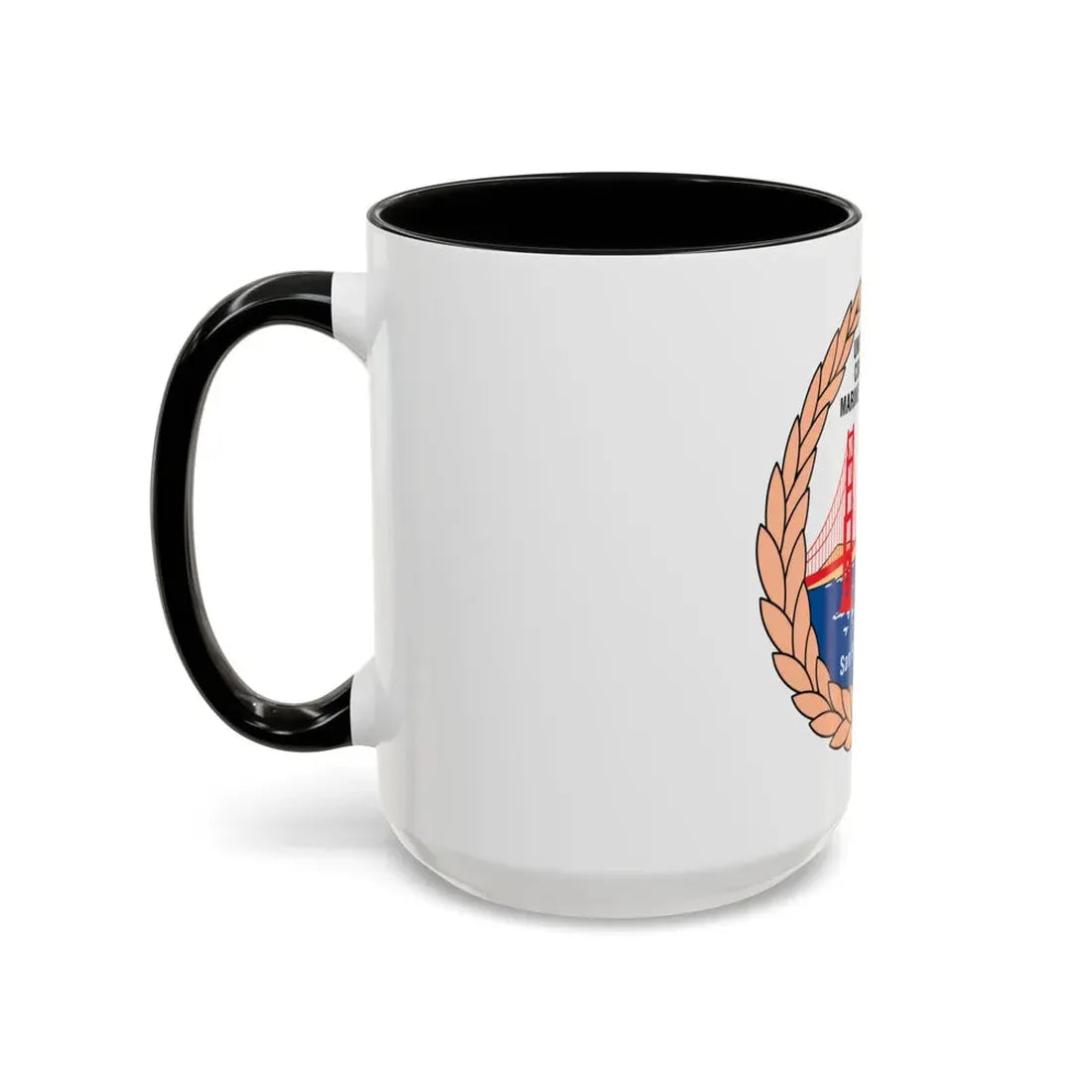 USCG MSO San Francisco Bay (U.S. Coast Guard) Accent Coffee Mug - Go Mug Yourself