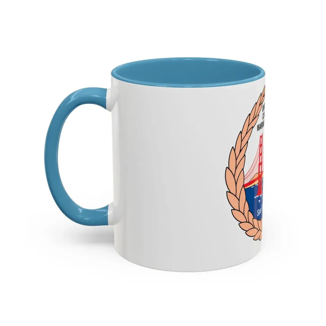 USCG MSO San Francisco Bay (U.S. Coast Guard) Accent Coffee Mug - Go Mug Yourself