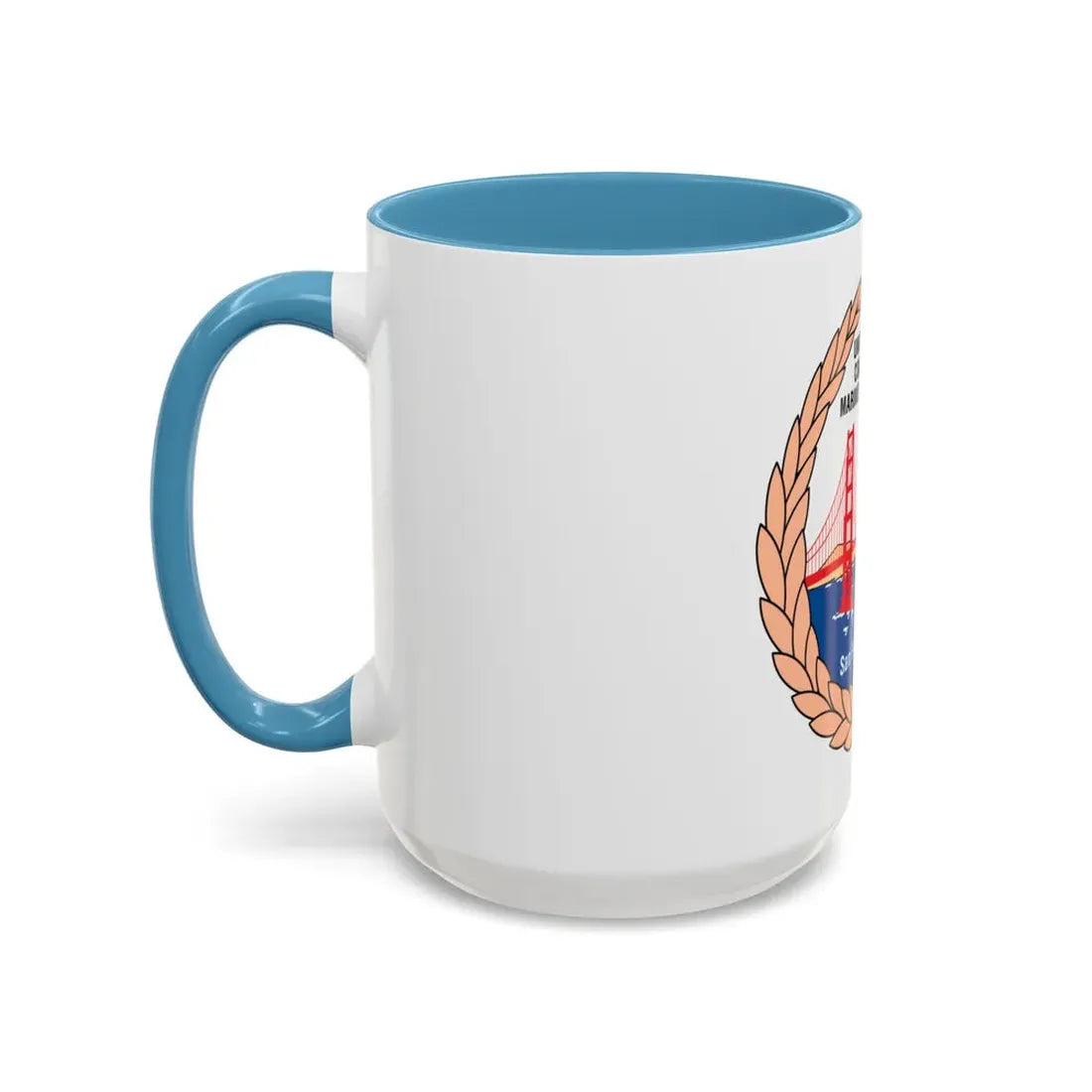 USCG MSO San Francisco Bay (U.S. Coast Guard) Accent Coffee Mug - Go Mug Yourself