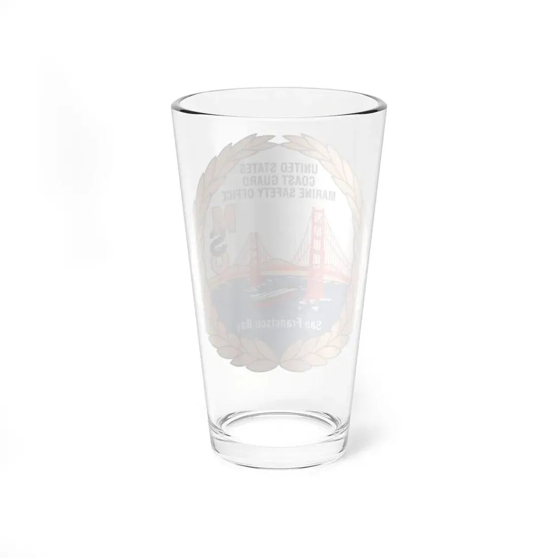 USCG MSO San Francisco Bay (U.S. Coast Guard) Pint Glass 16oz - Go Mug Yourself