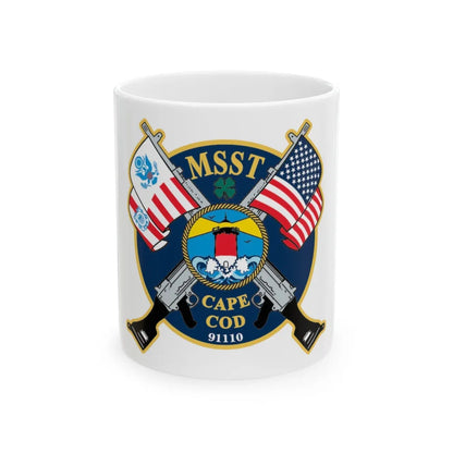 USCG MSST Cape Cod (U.S. Coast Guard) White Coffee Mug-11oz-Go Mug Yourself