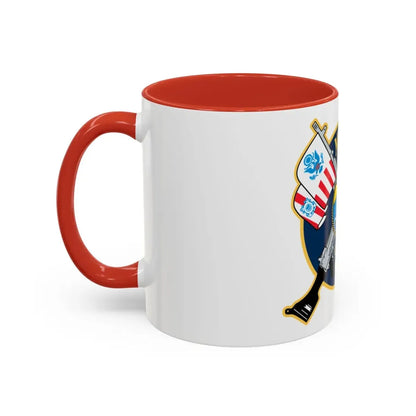 USCG MSST Cape Cod (U.S. Coast Guard) Accent Coffee Mug - Go Mug Yourself