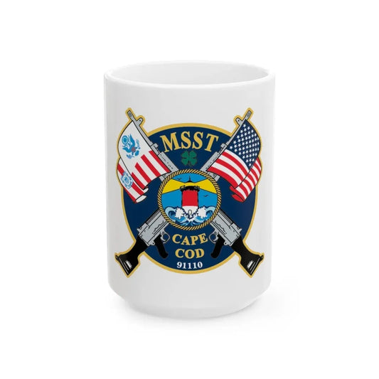 USCG MSST Cape Cod (U.S. Coast Guard) White Coffee Mug 15oz - Go Mug Yourself