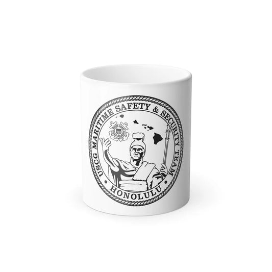 USCG MSST Honolulu (U.S. Coast Guard) Color Changing Mug 11oz-11oz-Go Mug Yourself