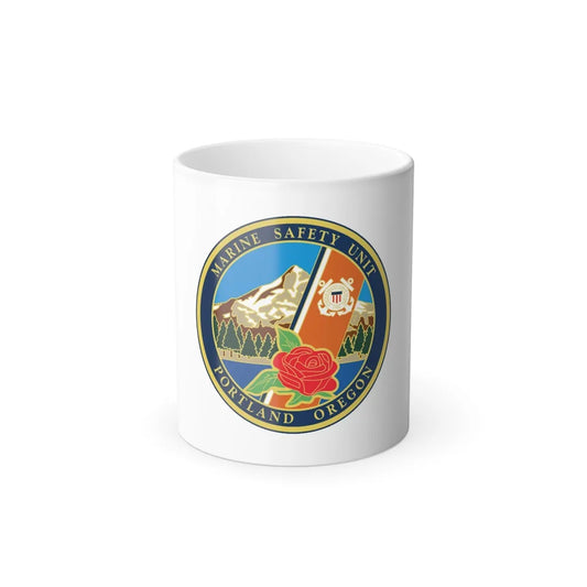 USCG MSU Portland (U.S. Coast Guard) Color Changing Mug 11oz-11oz-Go Mug Yourself