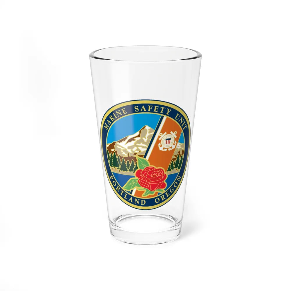 USCG MSU Portland (U.S. Coast Guard) Pint Glass 16oz-16oz-Go Mug Yourself