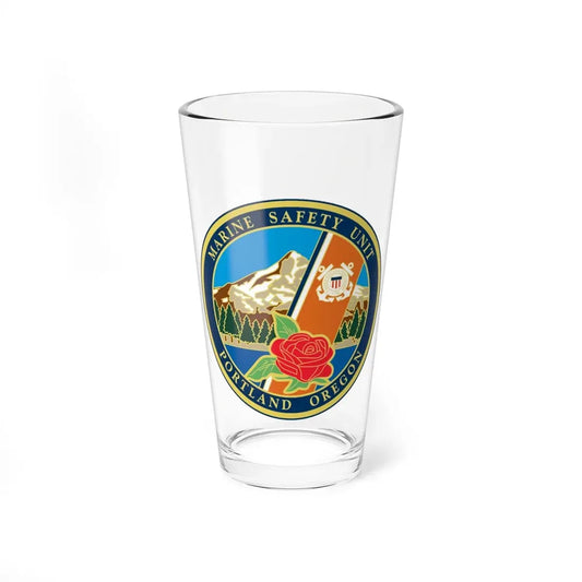 USCG MSU Portland (U.S. Coast Guard) Pint Glass 16oz 16oz - Go Mug Yourself