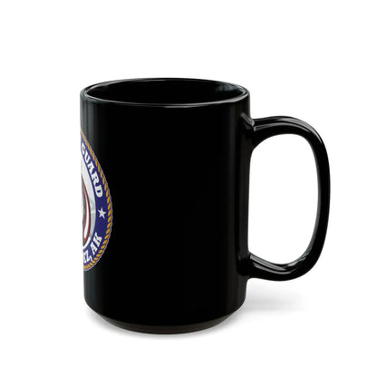 USCG MSU Valdez AK (U.S. Coast Guard) Black Coffee Mug-Go Mug Yourself