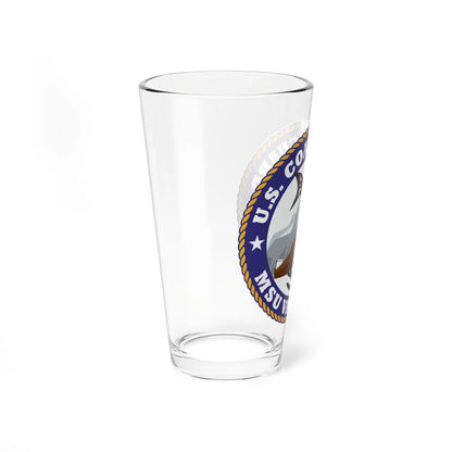 USCG MSU Valdez AK (U.S. Coast Guard) Pint Glass 16oz-Go Mug Yourself