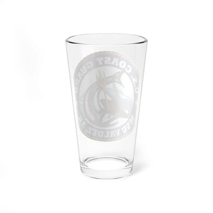 USCG MSU Valdez AK (U.S. Coast Guard) Pint Glass 16oz-Go Mug Yourself