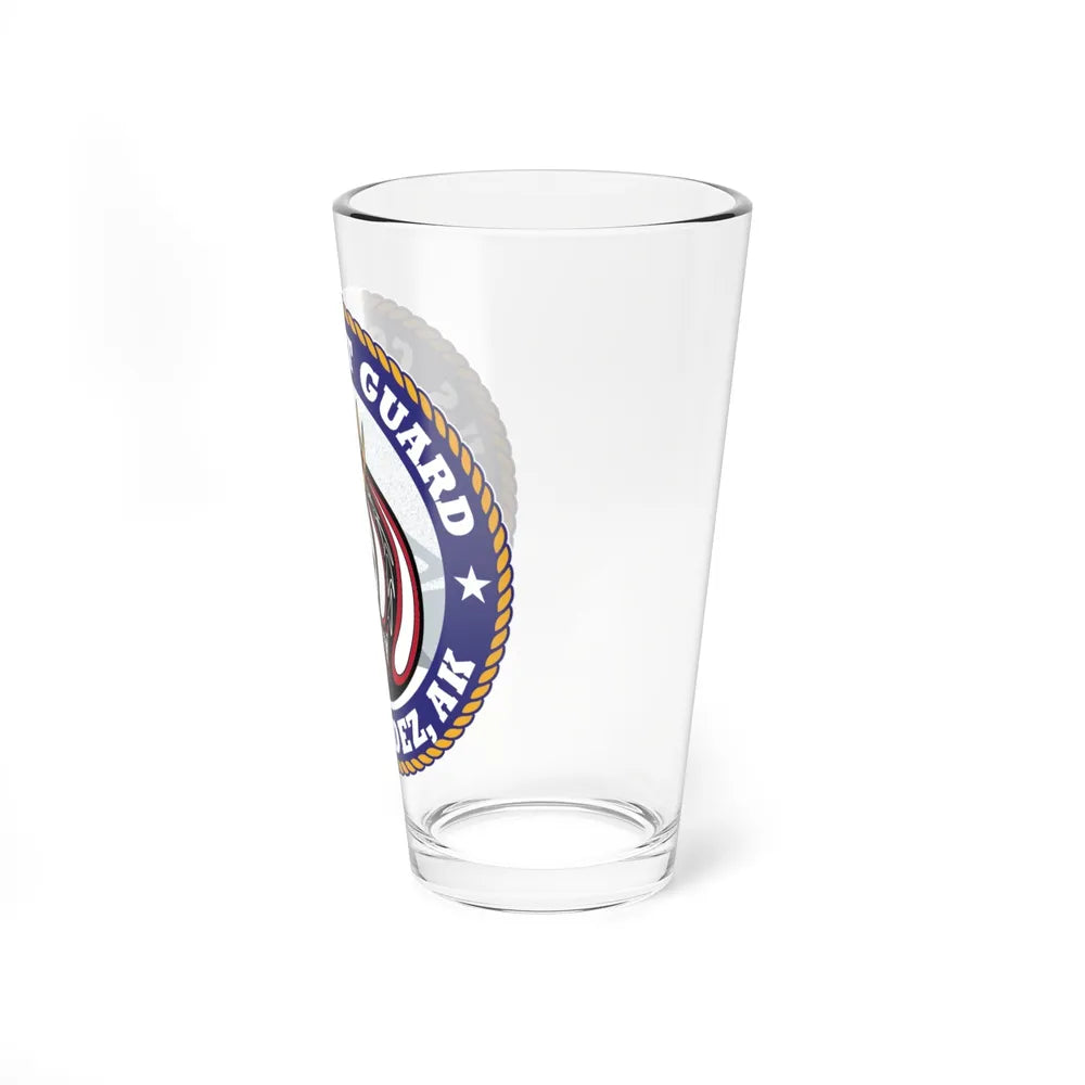 USCG MSU Valdez AK (U.S. Coast Guard) Pint Glass 16oz-Go Mug Yourself