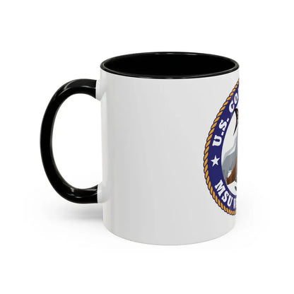 USCG MSU Valdez AK (U.S. Coast Guard) Accent Coffee Mug - Go Mug Yourself
