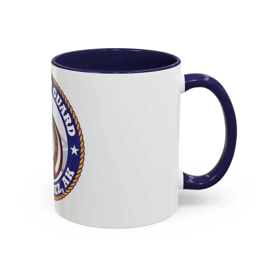 USCG MSU Valdez AK (U.S. Coast Guard) Accent Coffee Mug - Go Mug Yourself
