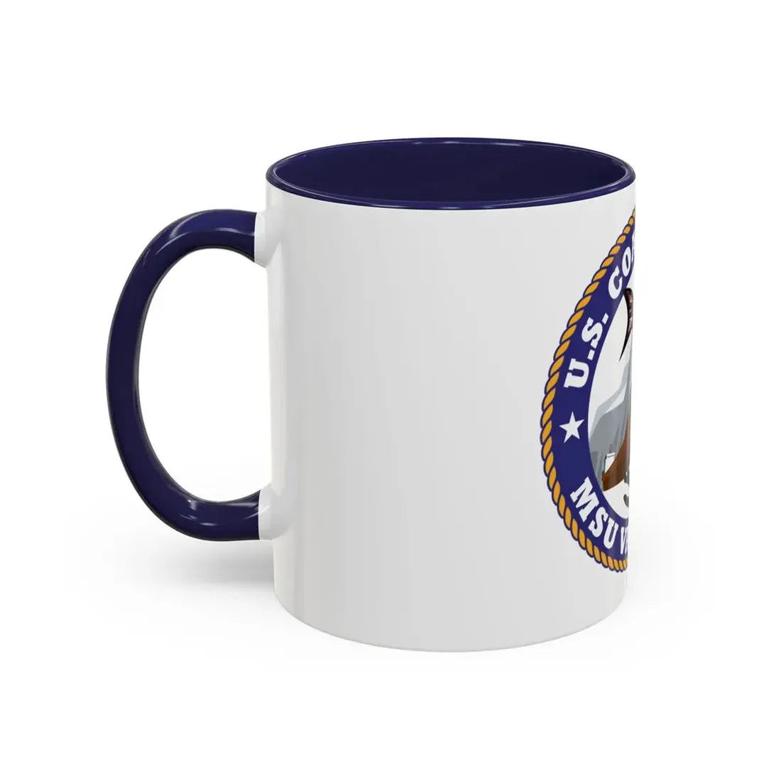 USCG MSU Valdez AK (U.S. Coast Guard) Accent Coffee Mug - Go Mug Yourself