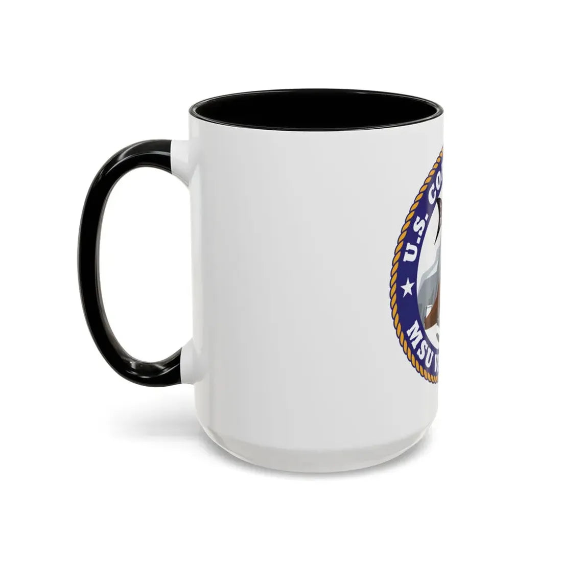 USCG MSU Valdez AK (U.S. Coast Guard) Accent Coffee Mug - Go Mug Yourself