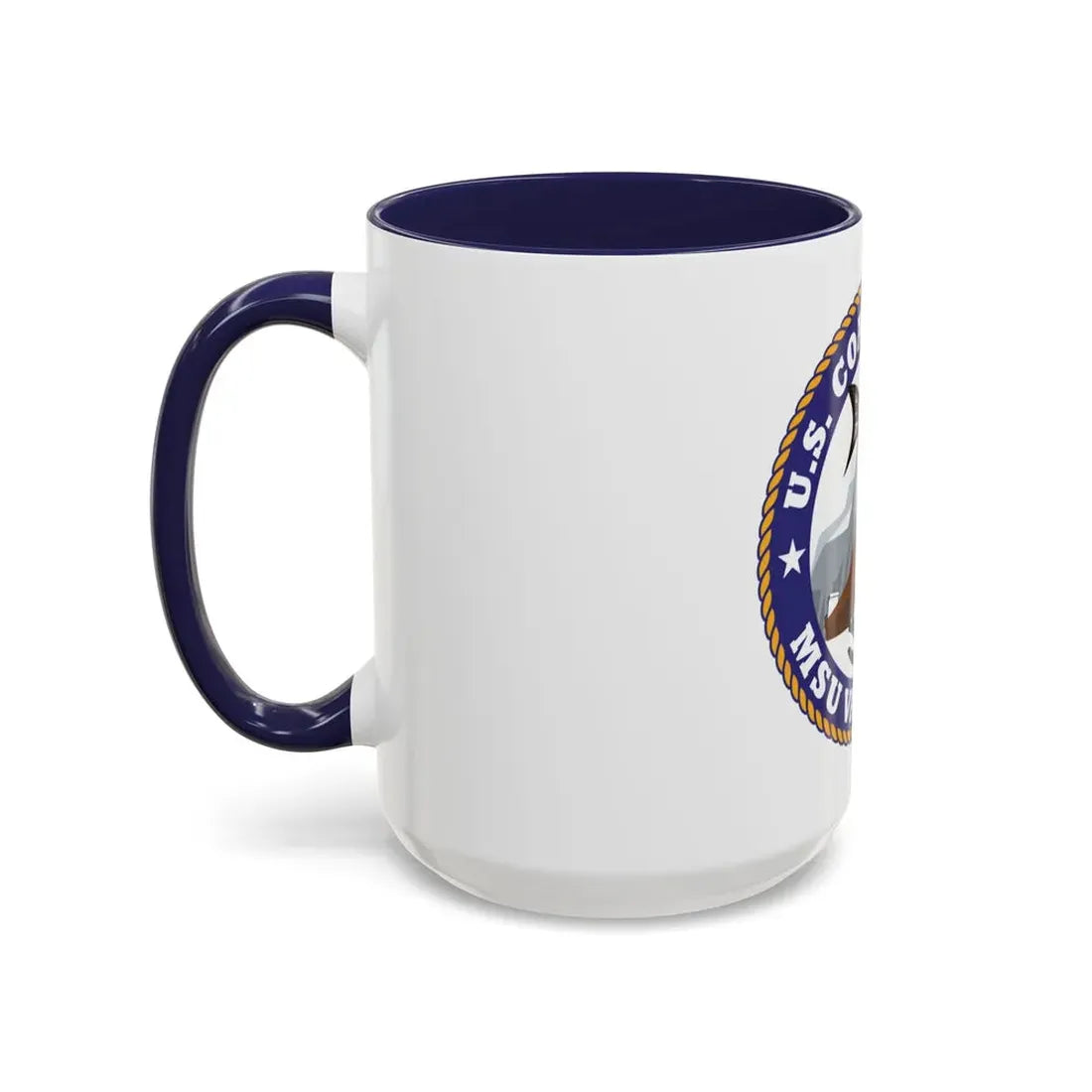 USCG MSU Valdez AK (U.S. Coast Guard) Accent Coffee Mug - Go Mug Yourself