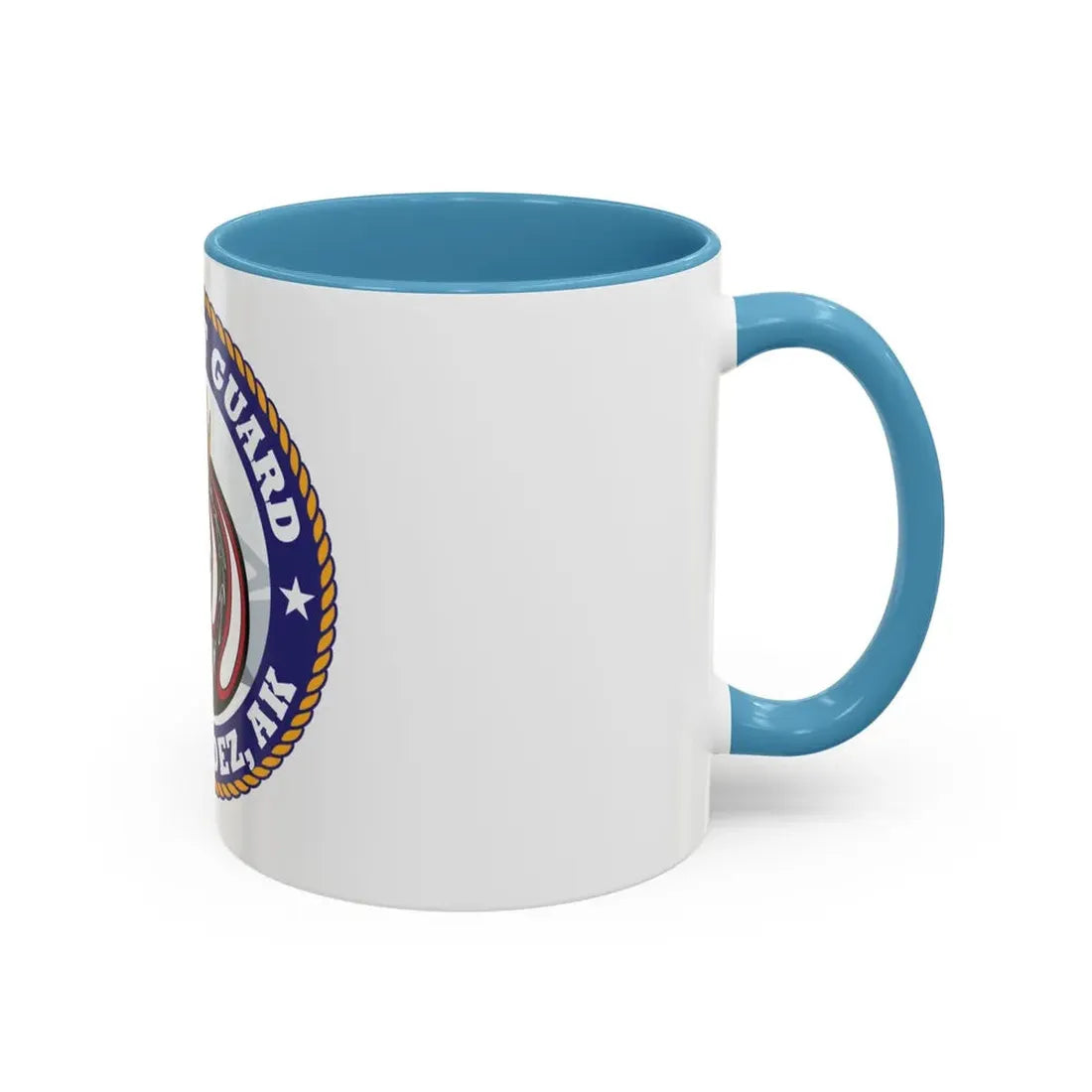 USCG MSU Valdez AK (U.S. Coast Guard) Accent Coffee Mug - Go Mug Yourself