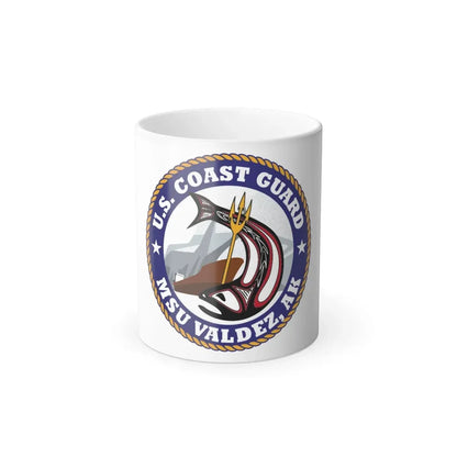 USCG MSU Valdez AK (U.S. Coast Guard) Color Changing Coffee Mug 11oz - Go Mug Yourself