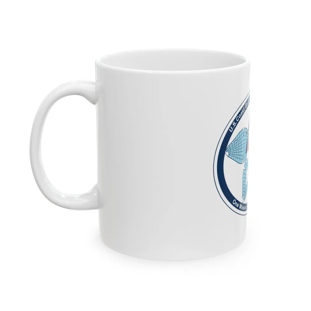 USCG National Matitime Center (U.S. Coast Guard) White Coffee Mug-Go Mug Yourself