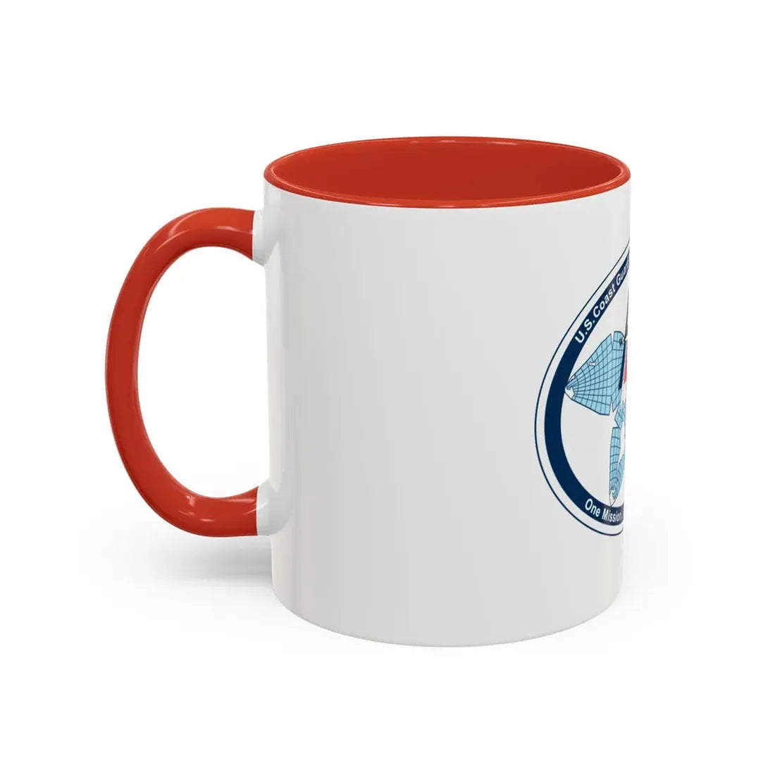 USCG National Matitime Center (U.S. Coast Guard) Accent Coffee Mug - Go Mug Yourself