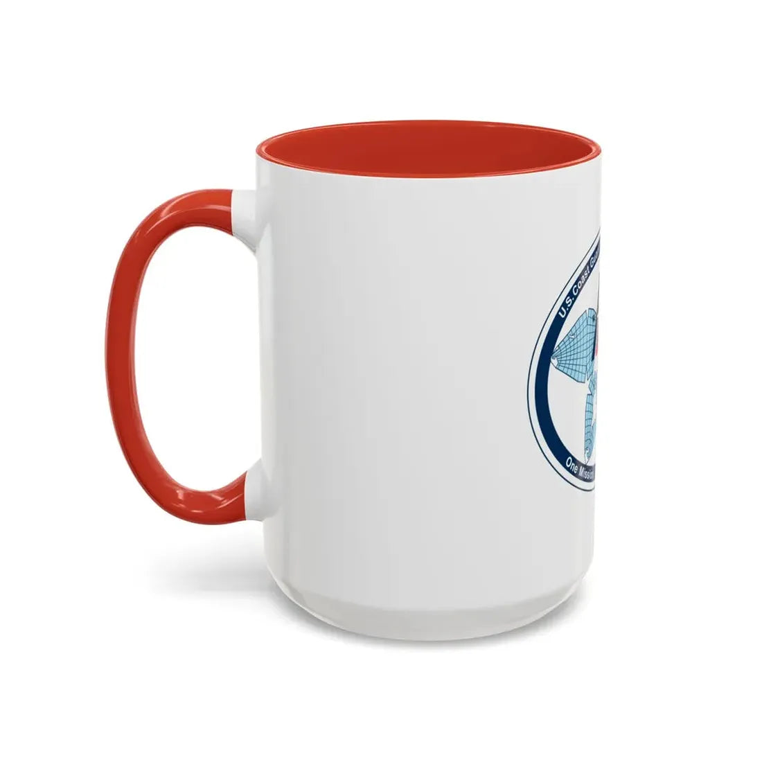 USCG National Matitime Center (U.S. Coast Guard) Accent Coffee Mug - Go Mug Yourself