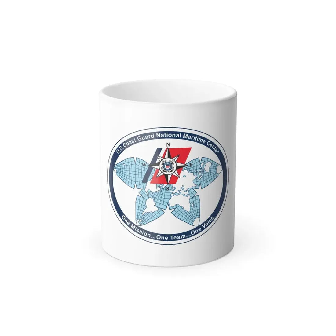 USCG National Matitime Center (U.S. Coast Guard) Color Changing Coffee Mug 11oz - Go Mug Yourself