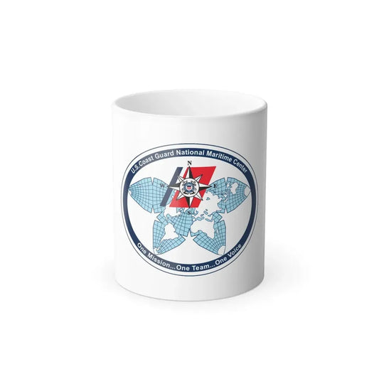 USCG National Matitime Center (U.S. Coast Guard) Color Changing Coffee Mug 11oz - Go Mug Yourself