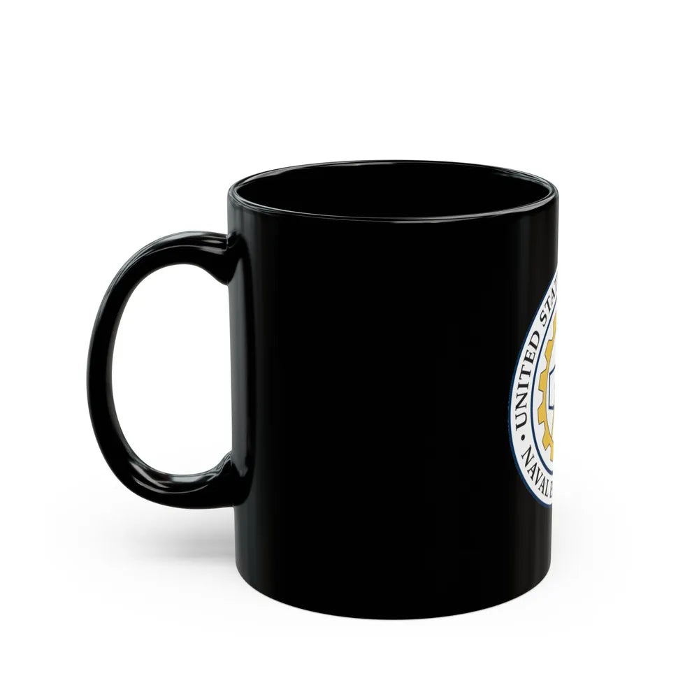 USCG Naval Engineering (U.S. Coast Guard) Black Coffee Mug-Go Mug Yourself