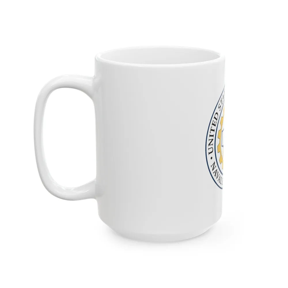 USCG Naval Engineering (U.S. Coast Guard) White Coffee Mug-Go Mug Yourself