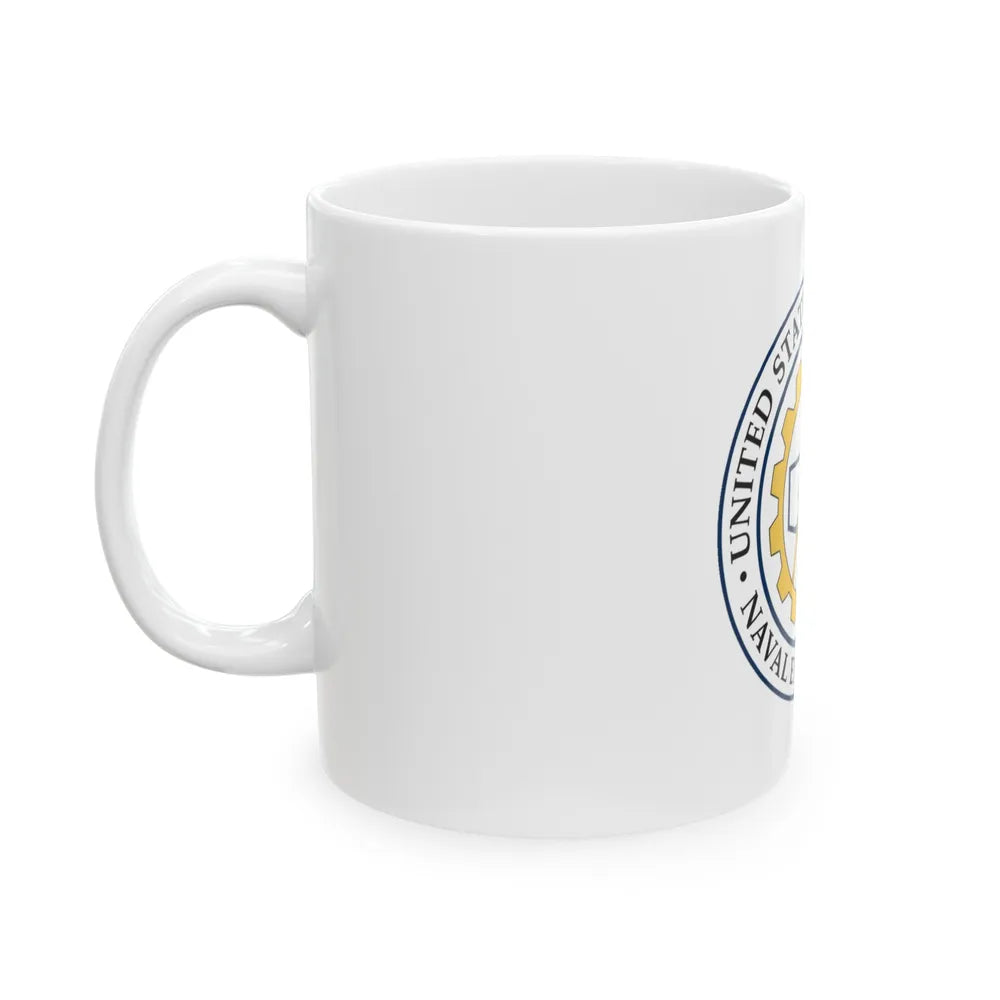 USCG Naval Engineering (U.S. Coast Guard) White Coffee Mug-Go Mug Yourself