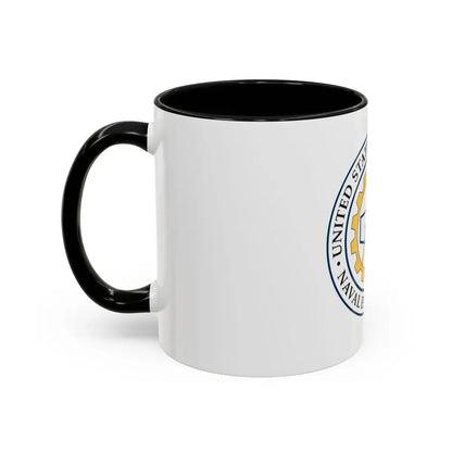 USCG Naval Engineering (U.S. Coast Guard) Accent Coffee Mug - Go Mug Yourself