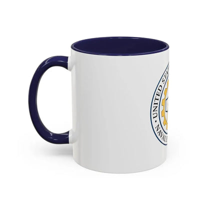 USCG Naval Engineering (U.S. Coast Guard) Accent Coffee Mug - Go Mug Yourself