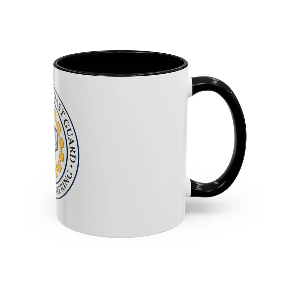 USCG Naval Engineering (U.S. Coast Guard) Accent Coffee Mug - Go Mug Yourself