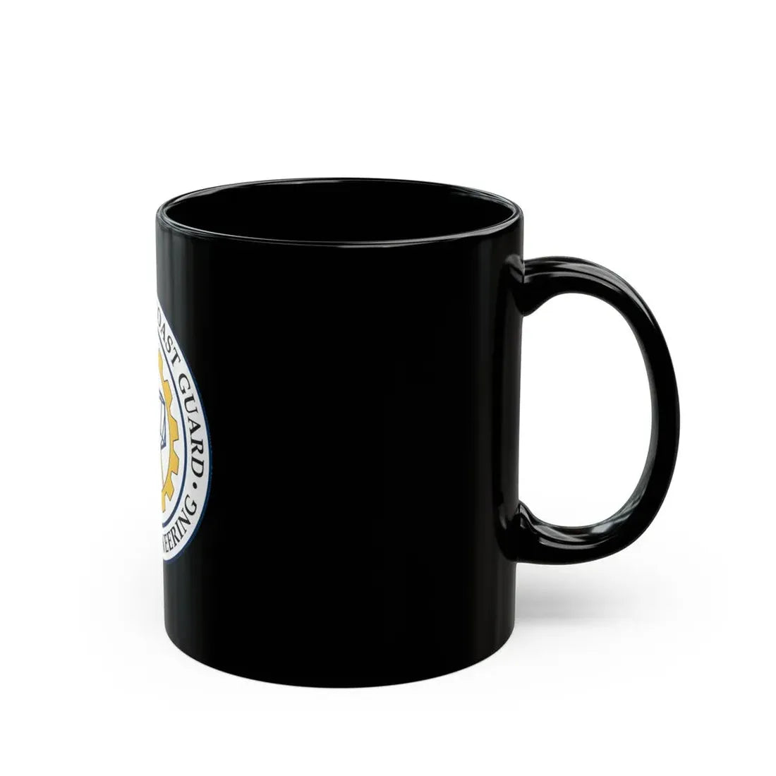 USCG Naval Engineering (U.S. Coast Guard) Black Coffee Mug - Go Mug Yourself