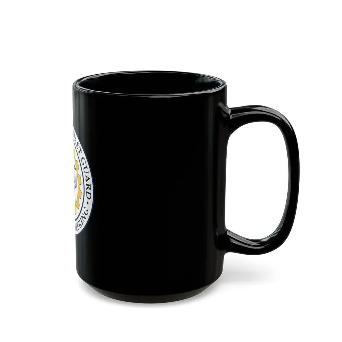 USCG Naval Engineering (U.S. Coast Guard) Black Coffee Mug - Go Mug Yourself