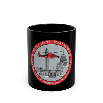 USCG NCR ADF   Nat'l Capital Reg Air Def Fac 2009 (U.S. Coast Guard) Black Coffee Mug - Go Mug Yourself