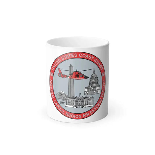 USCG NCR ADF Nat'l Capital Reg Air Def Fac 2009 (U.S. Coast Guard) Color Changing Coffee Mug 11oz - Go Mug Yourself