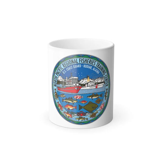 USCG NPRFTC Kodiak Alaska 2005 (U.S. Coast Guard) Color Changing Mug 11oz-11oz-Go Mug Yourself