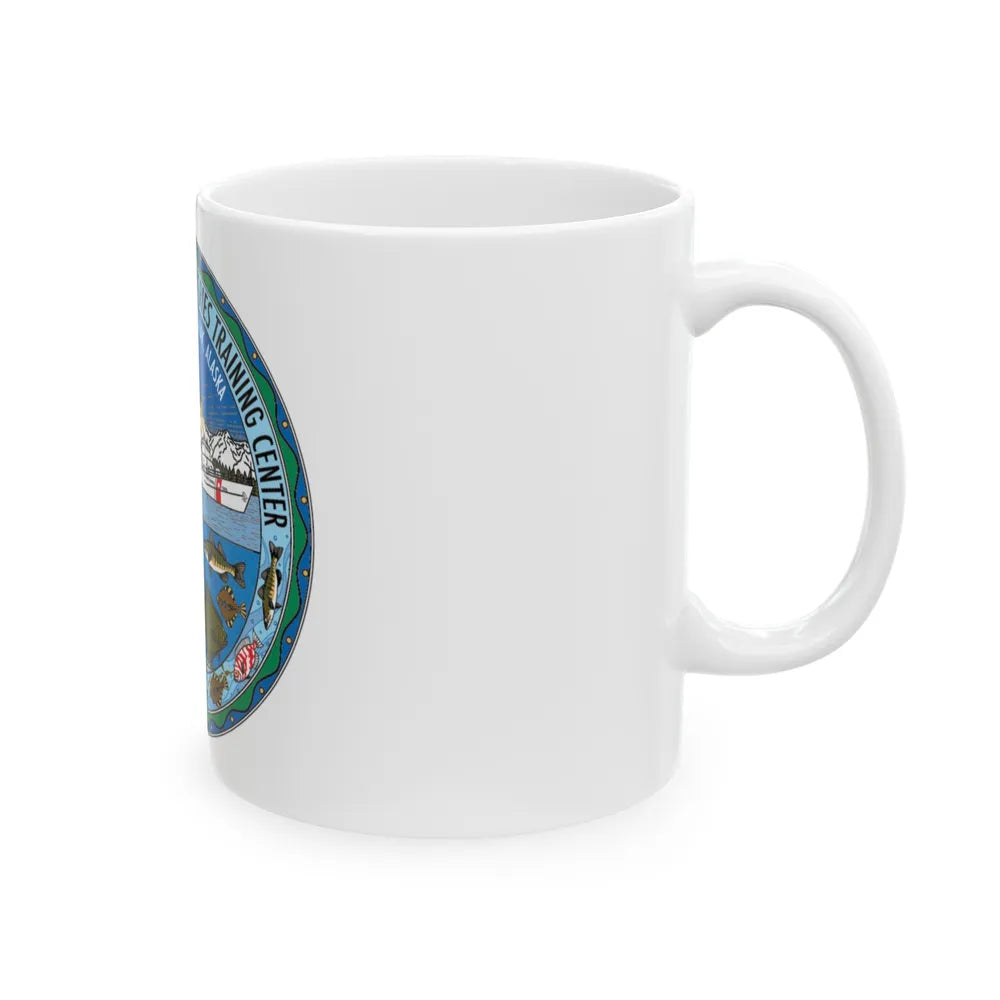 USCG NPRFTC Kodiak Alaska 2005 (U.S. Coast Guard) White Coffee Mug-Go Mug Yourself