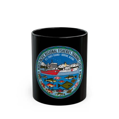 USCG NPRFTC Kodiak Alaska 2005 (U.S. Coast Guard) Black Coffee Mug 11oz - Go Mug Yourself
