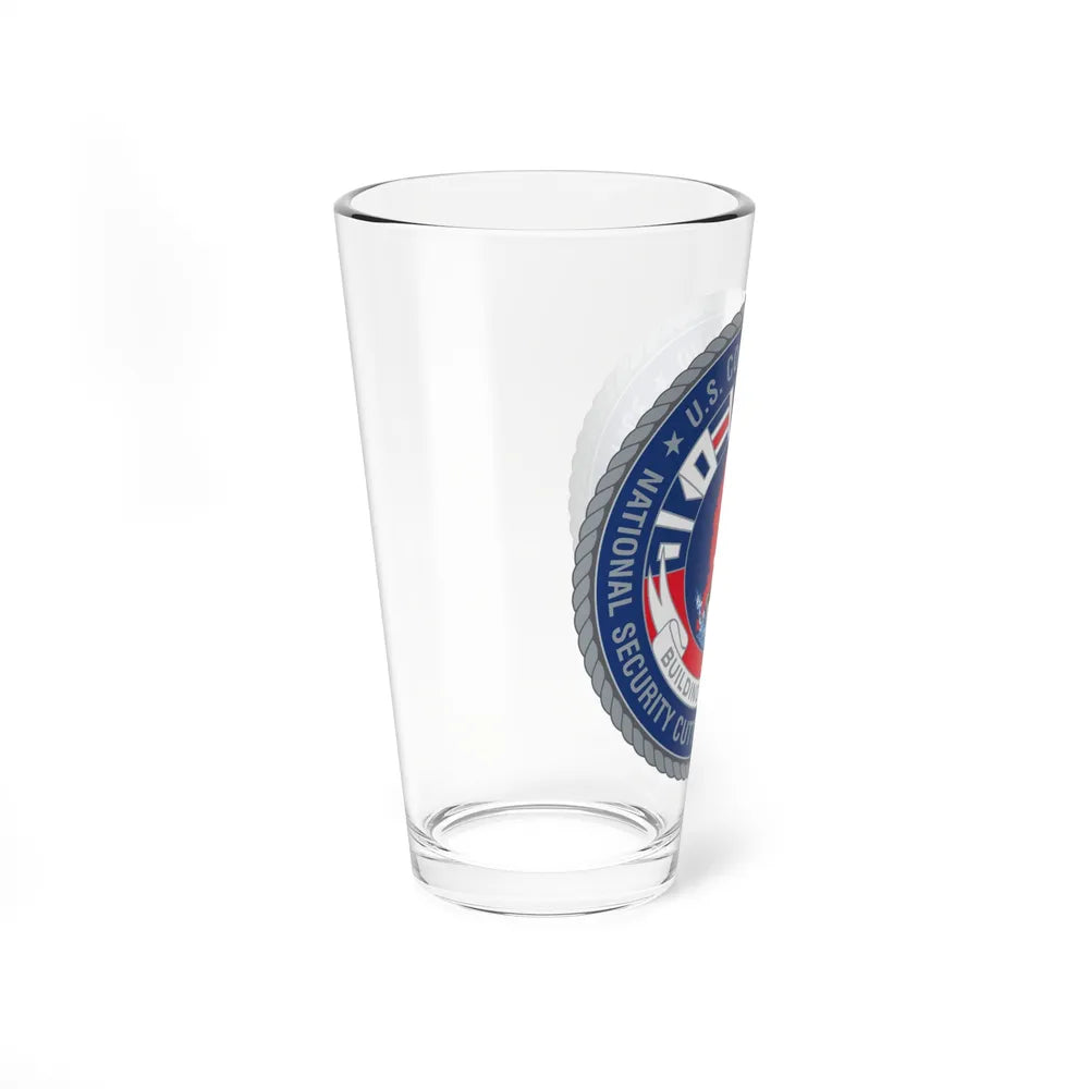 USCG NSCPRO (U.S. Coast Guard) Pint Glass 16oz-Go Mug Yourself