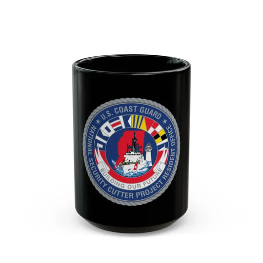 USCG NSCPRO (U.S. Coast Guard) Black Coffee Mug 15oz - Go Mug Yourself