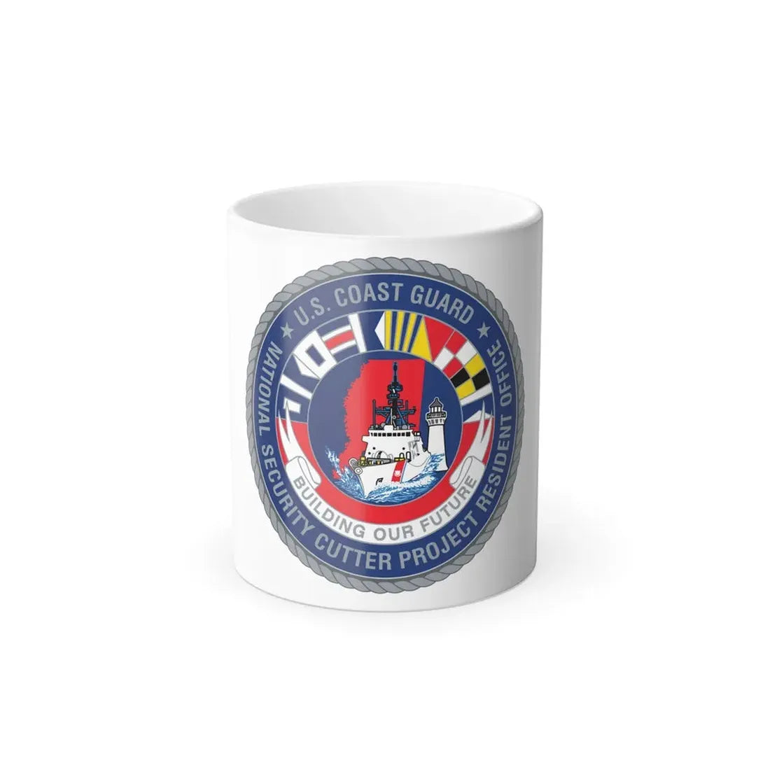 USCG NSCPRO (U.S. Coast Guard) Color Changing Coffee Mug 11oz - Go Mug Yourself
