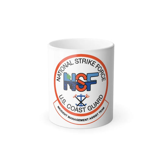 USCG NSF Incident Management Assist Team (U.S. Coast Guard) Color Changing Mug 11oz-11oz-Go Mug Yourself
