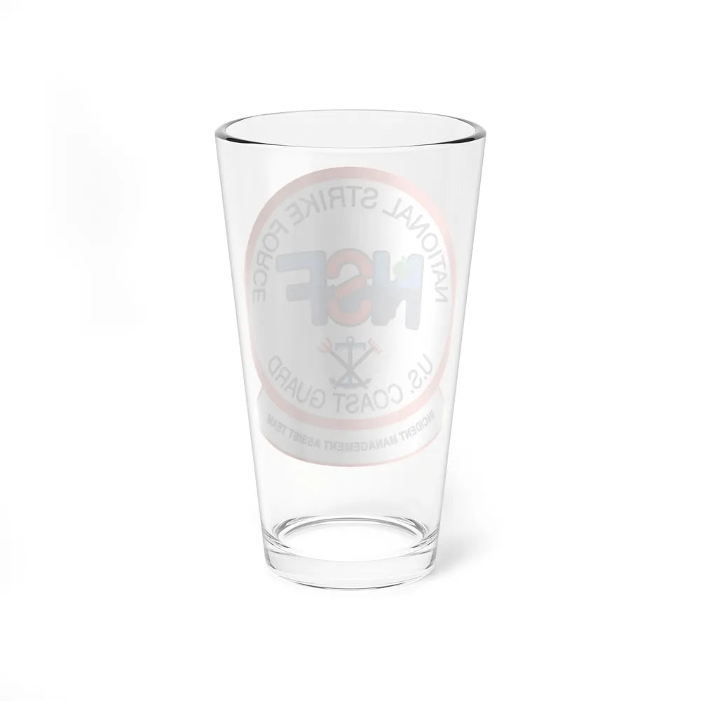 USCG NSF Incident Management Assist Team (U.S. Coast Guard) Pint Glass 16oz-Go Mug Yourself