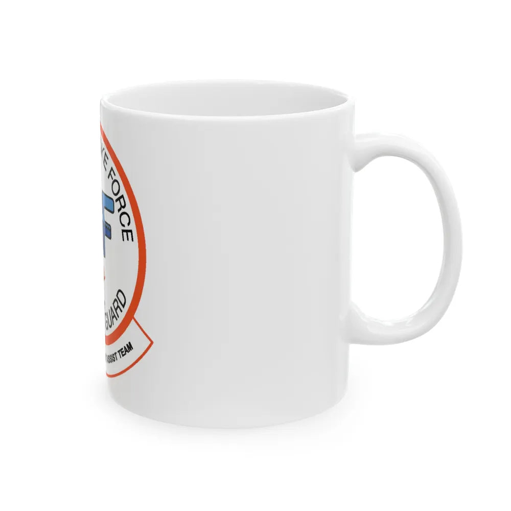 USCG NSF Incident Management Assist Team (U.S. Coast Guard) White Coffee Mug-Go Mug Yourself