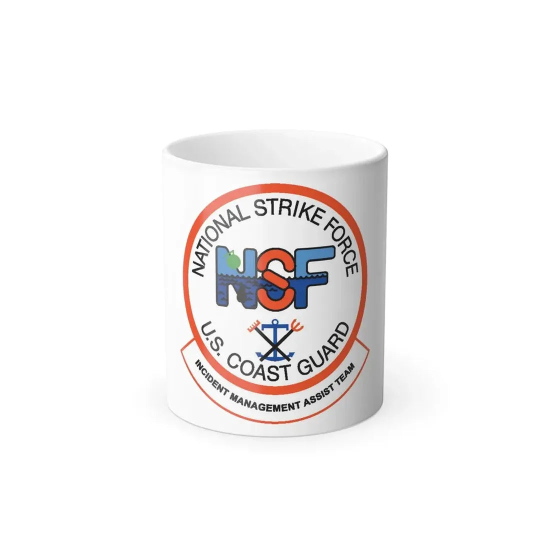 USCG NSF Incident Management Assist Team (U.S. Coast Guard) Color Changing Coffee Mug 11oz - Go Mug Yourself
